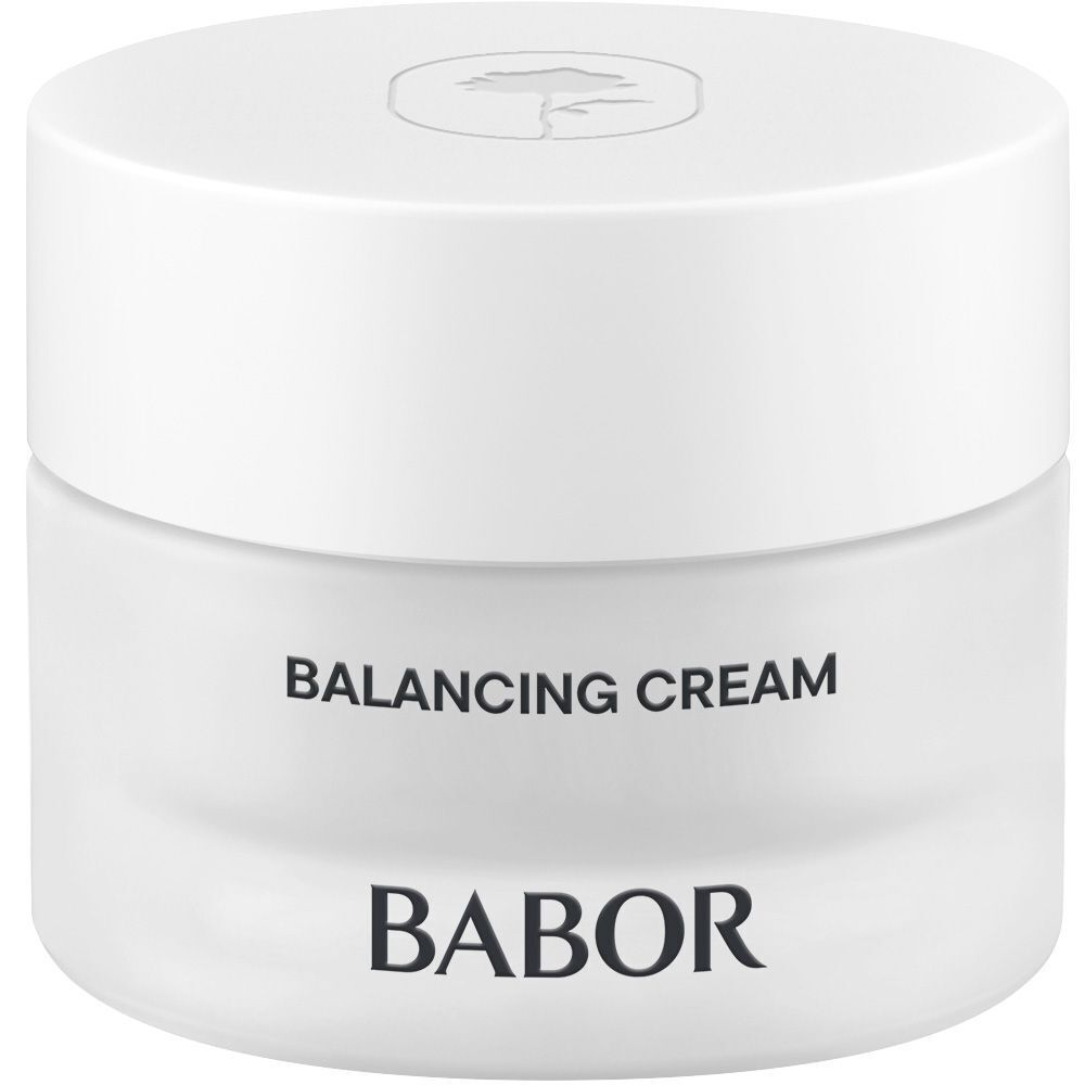 BABOR SKINOVAGE Balancing Cream Tiegel mit deutscher Beschriftung.
