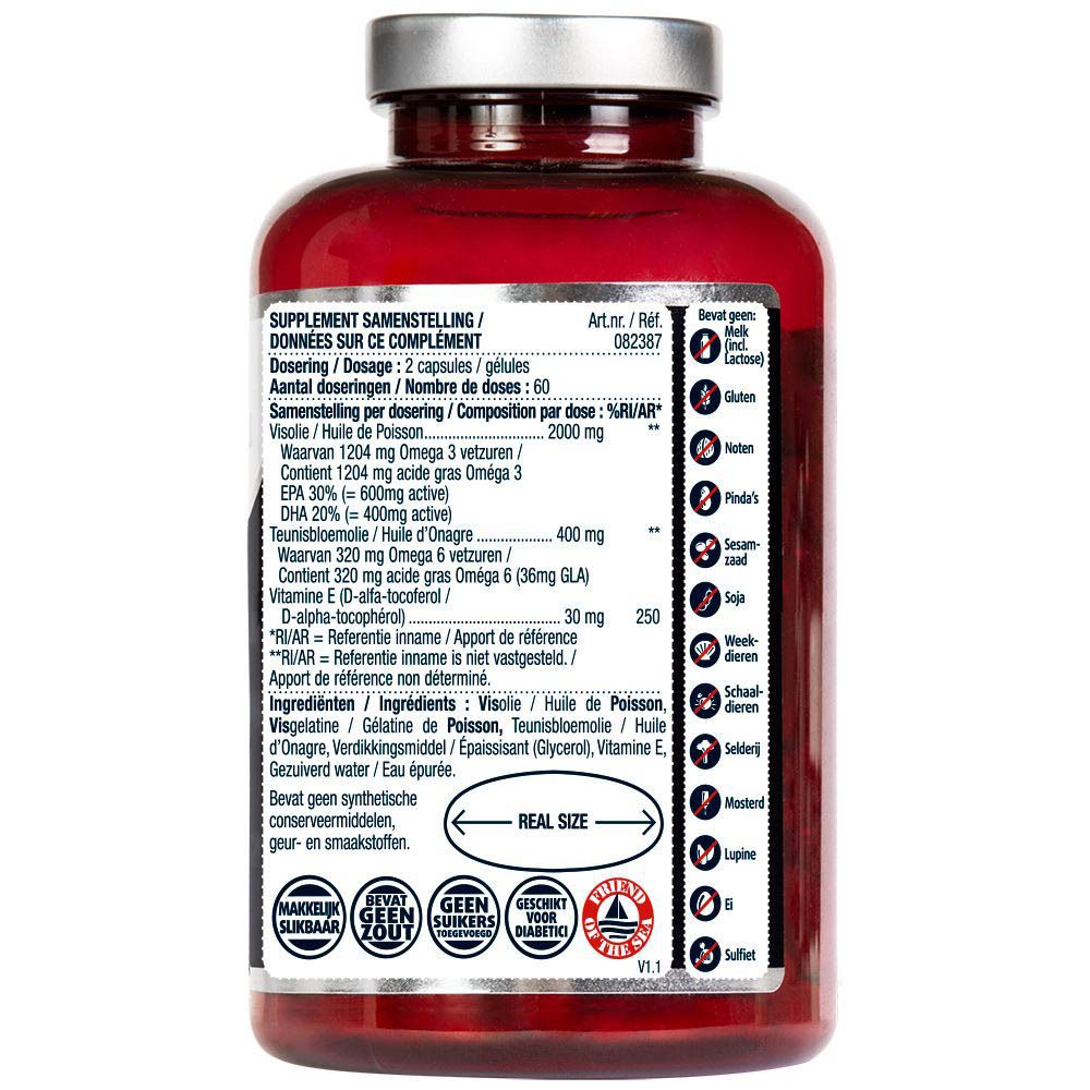 Lucovitaal® Huile de Poisson Super Oméga 3