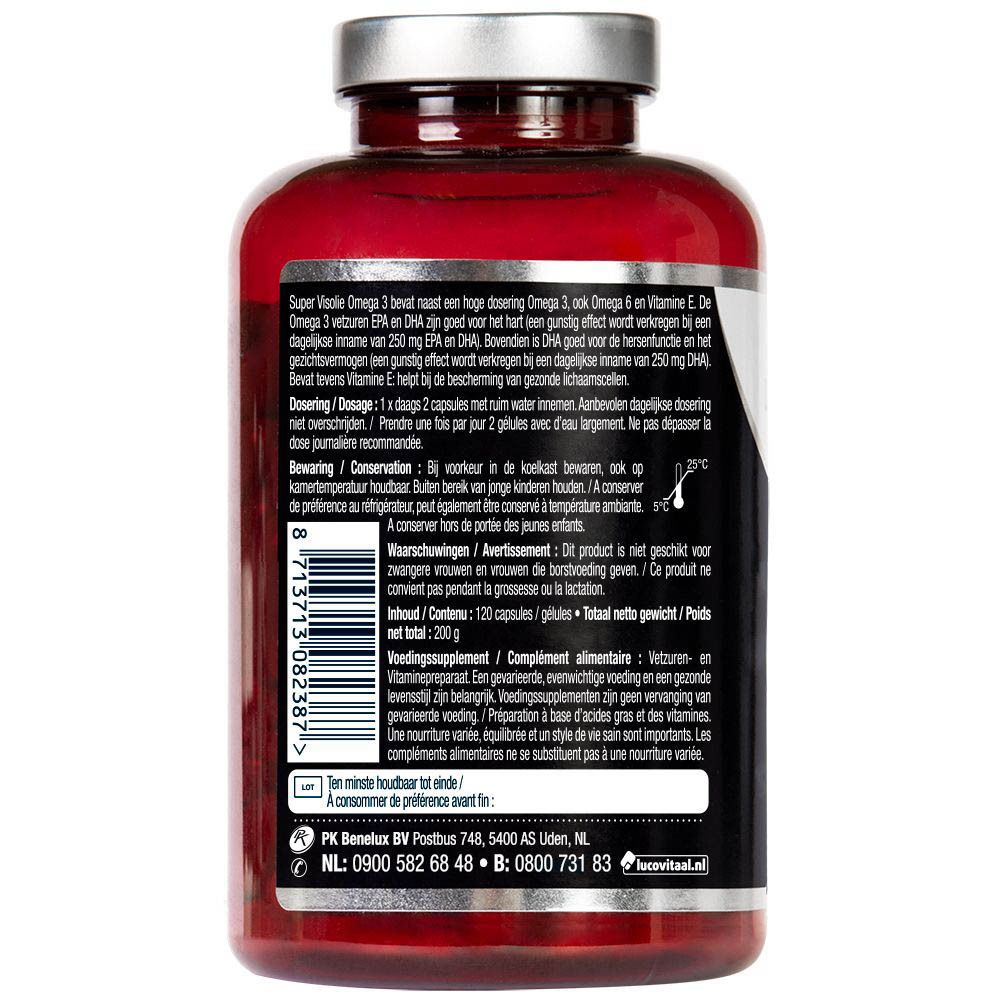 Lucovitaal® Huile de Poisson Super Oméga 3