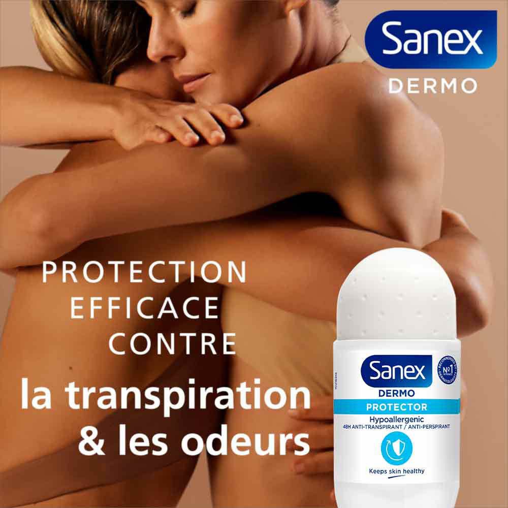 Sanex Dermo Protector Déodorant Anti-transpirant Bille 48h