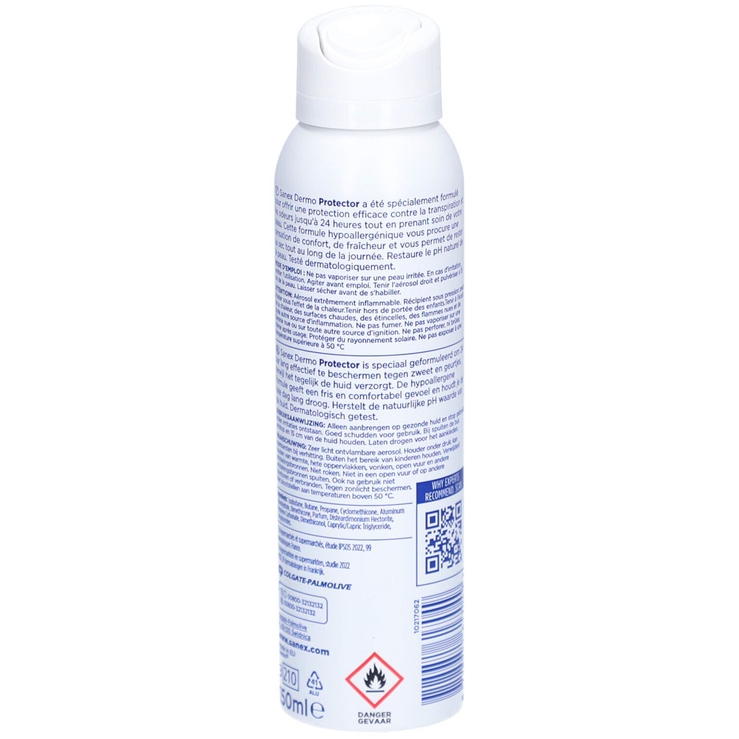 Sanex Dermo Protector | 24H Antitranspirant Deodorant