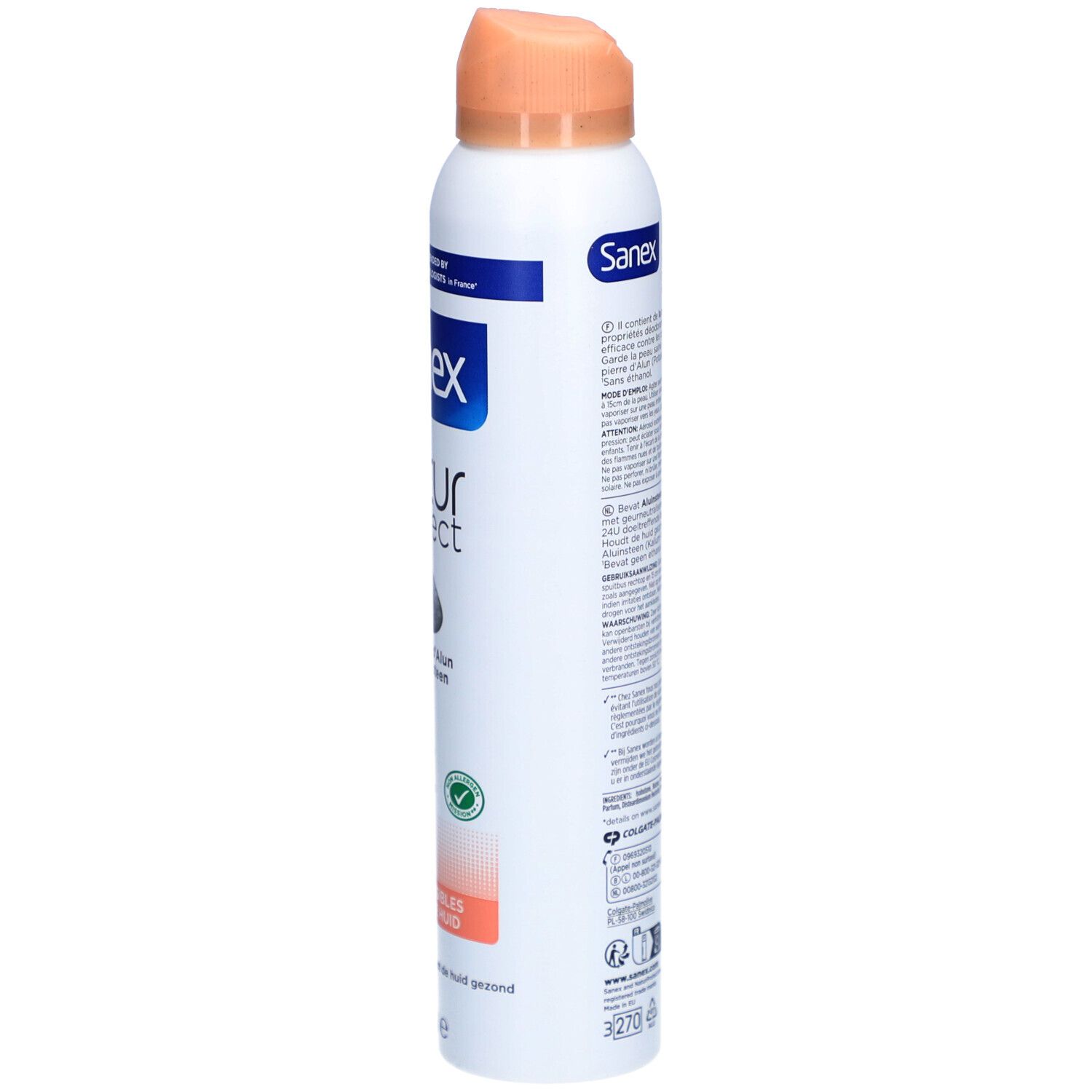 Sanex Natur Protect | Deodorant mit Alaunstein | Empfindliche Haut 24H
