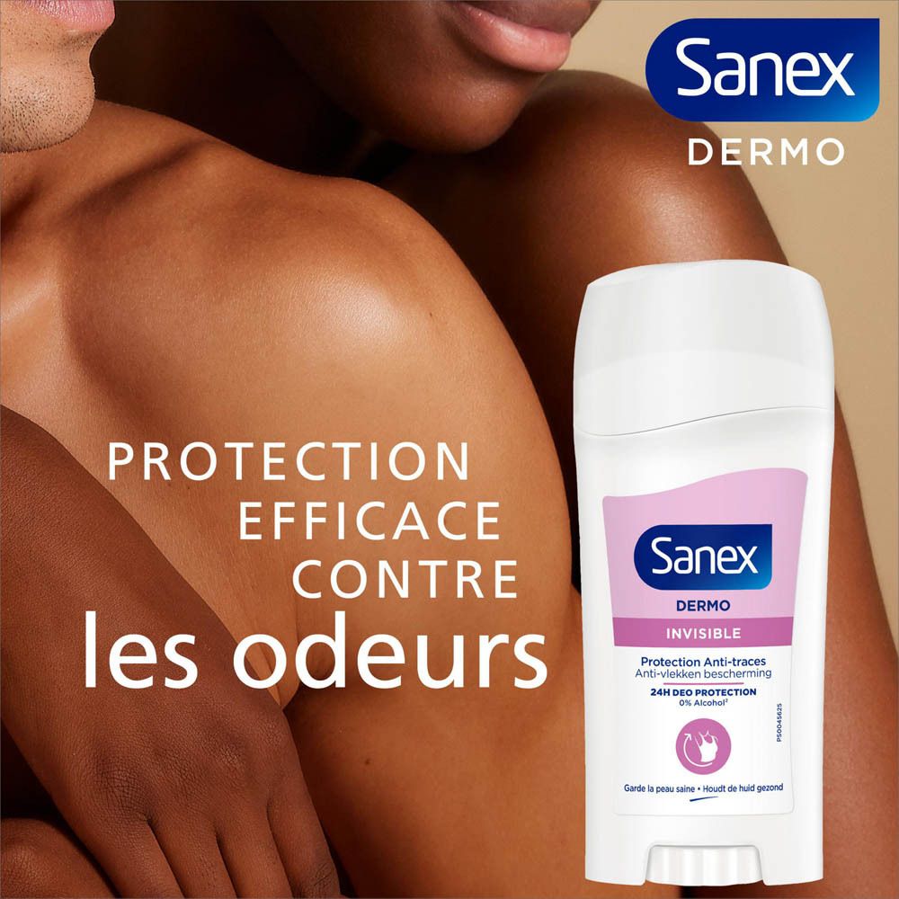 Sanex Dermo Invisible Déodorant Stick 24h