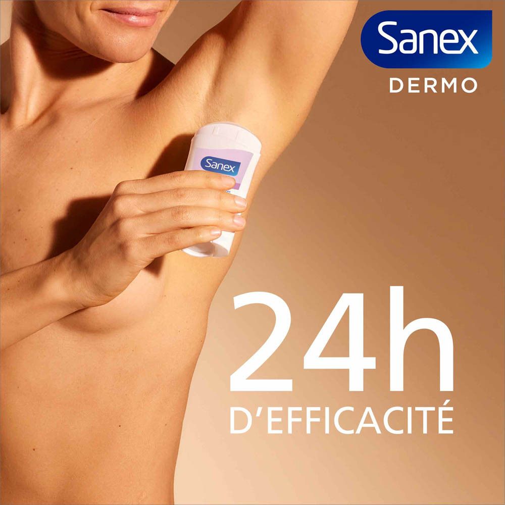 Sanex Dermo Invisible Déodorant Stick 24h