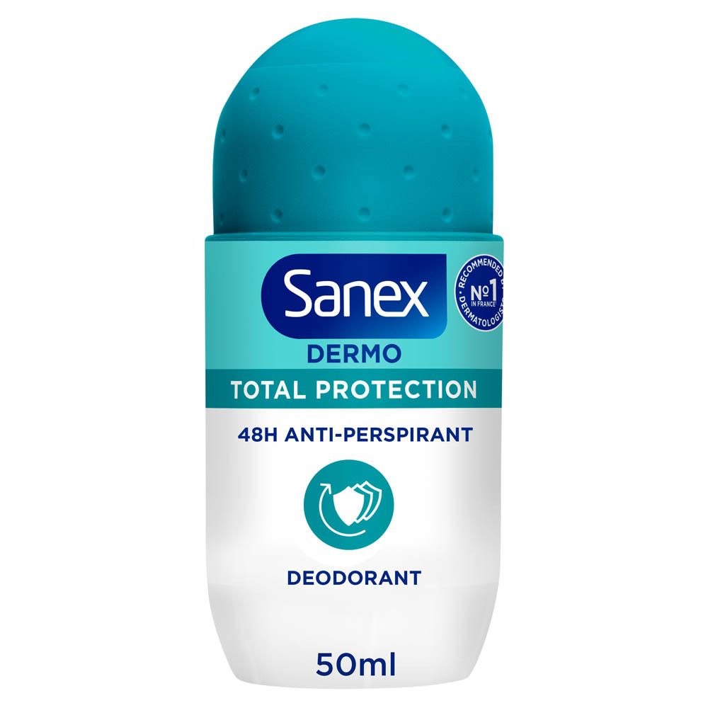 Sanex Dermo Total Protection Anti-Transpirant Déodorant Roll-on 48h