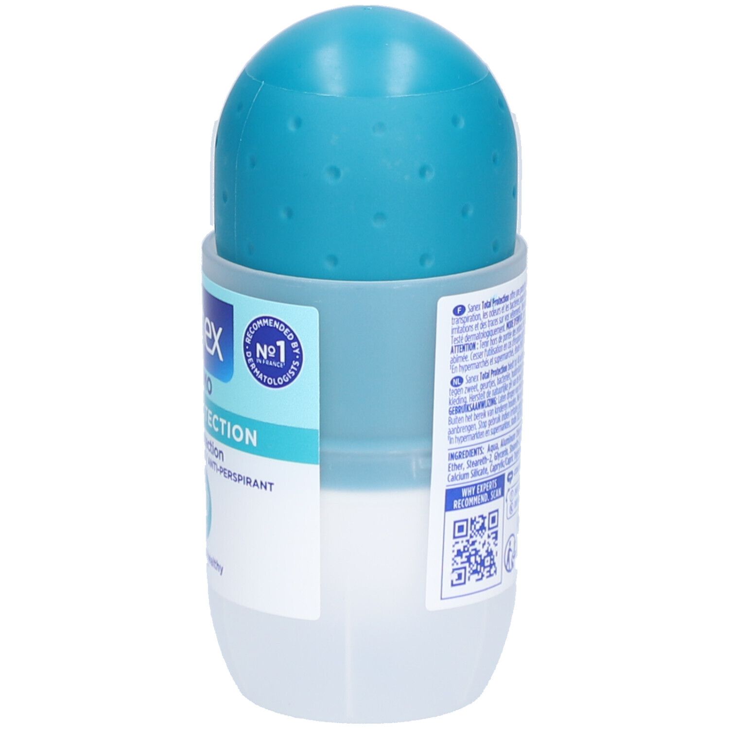 Sanex Dermo Total Protection Anti-Transpirant Deodorant Roll-on 48h