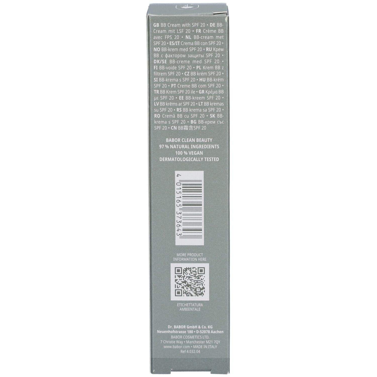 Babor BB Cream SPF 20