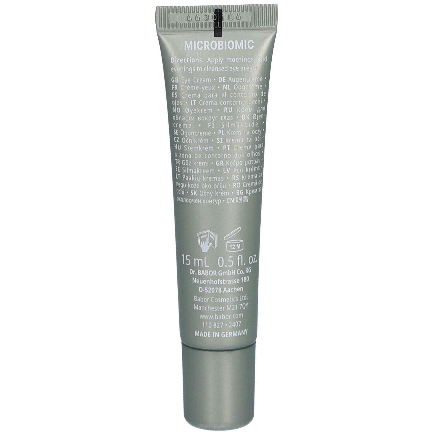Doktor Babor Microbiomic Awakening Augencreme