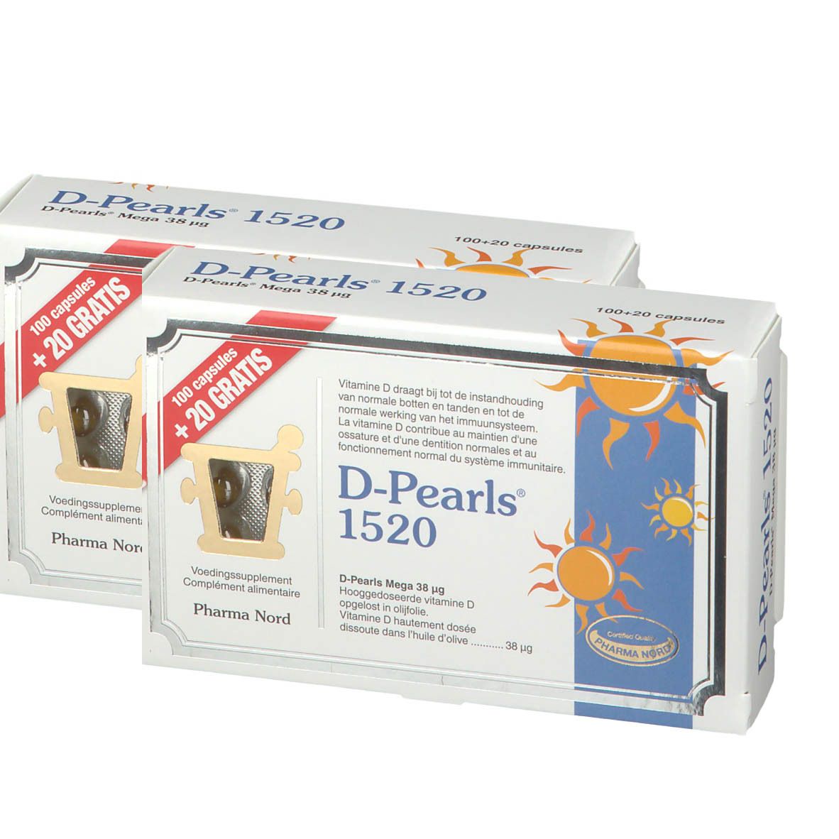 Pharma Nord D-Pearls 1520 Promo Duopack