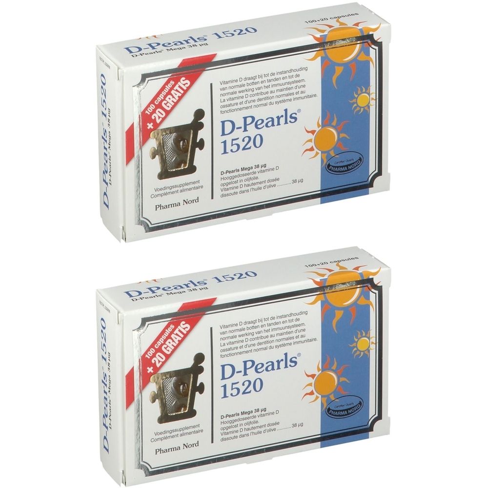 Pharma Nord D-Pearls 1520 Promo Duopack