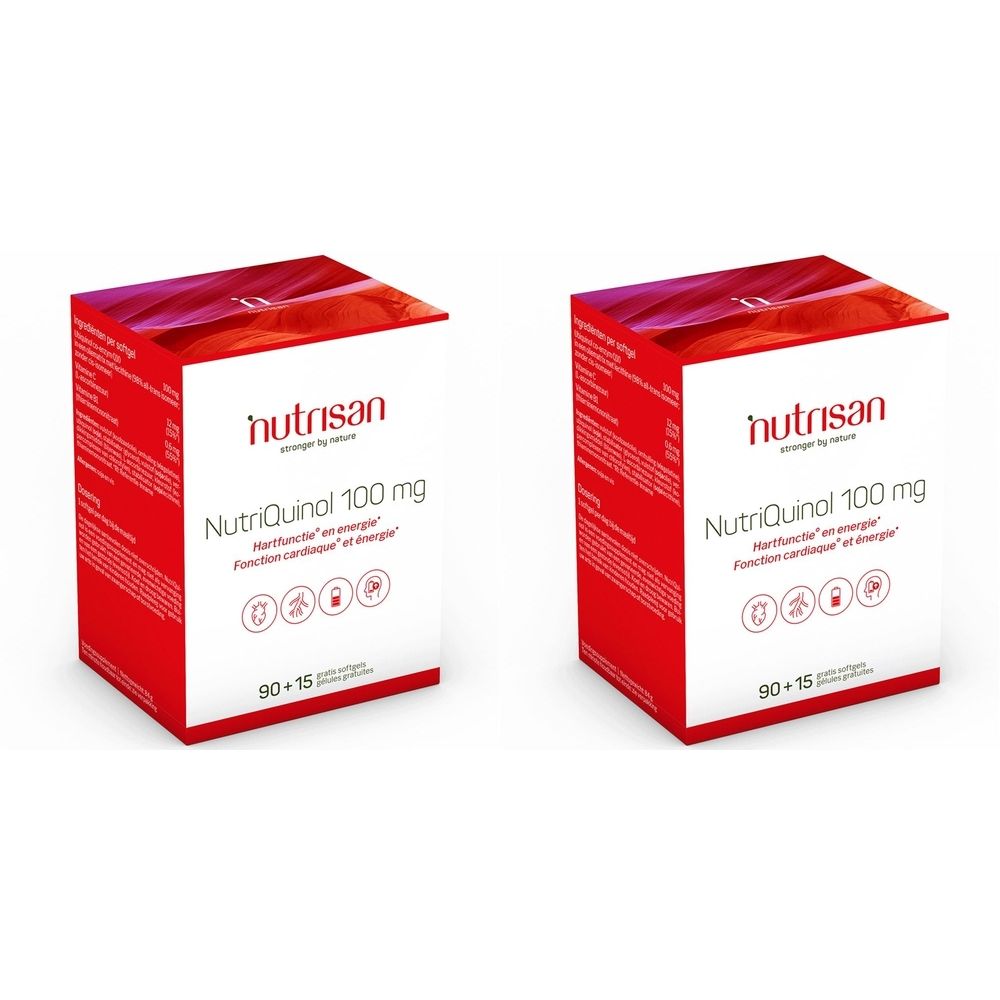 Nutrisan Nutriquinol 100 mg + 15 Caps Gratuit