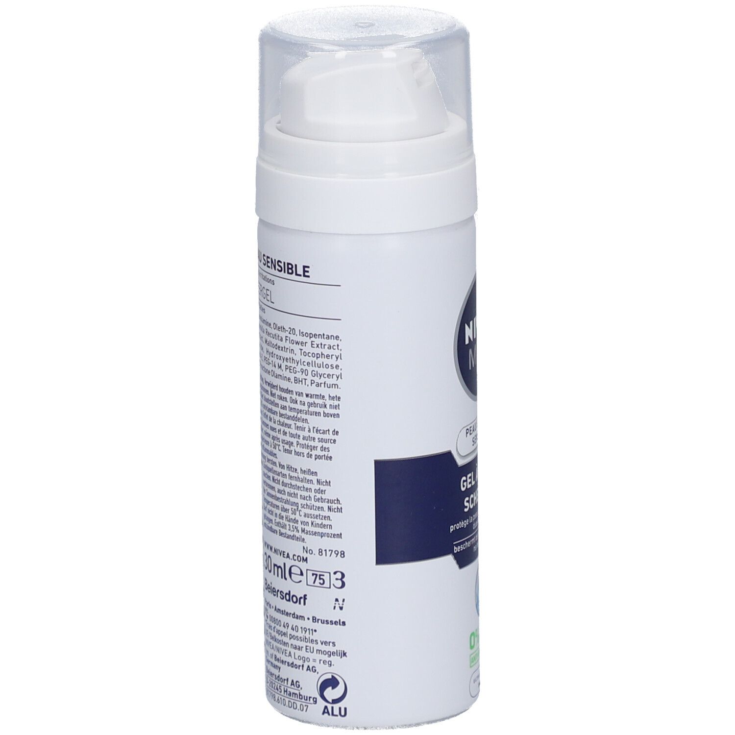 Nivea Men Gel à Raser Sensitive Mini