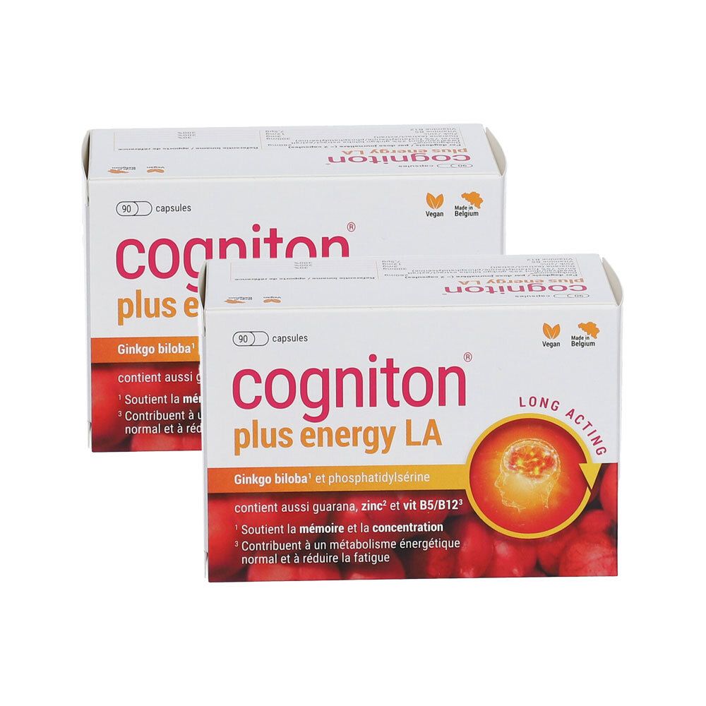 Cogniton Plus Energy LA Nieuwe Formule Duopack