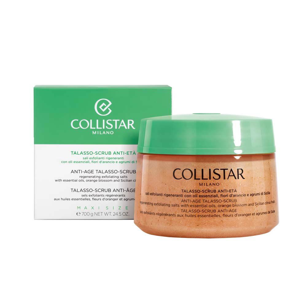 Emballage du produit avec couvercle vert et inscription blanche. Inscription : COLLISTAR MILANO. Nom du produit et description en plusieurs langues.