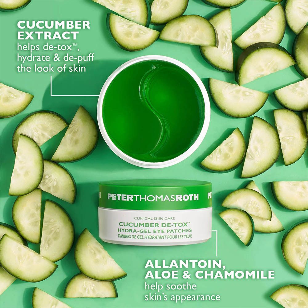 Peter Thomas Roth Cucumber De-Tox Patchs Yeux Hydra-Gel
