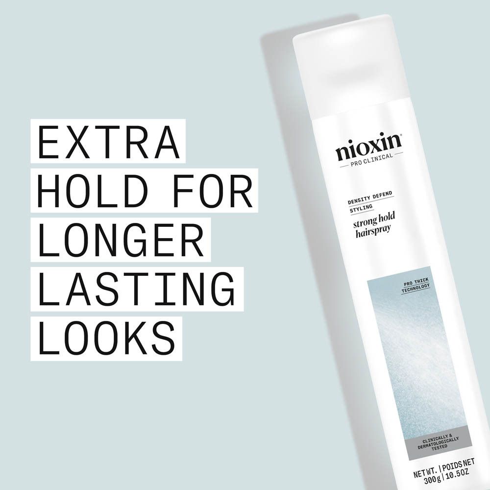 Nioxin Density Defend Strong Hold Hairspray, 300g.