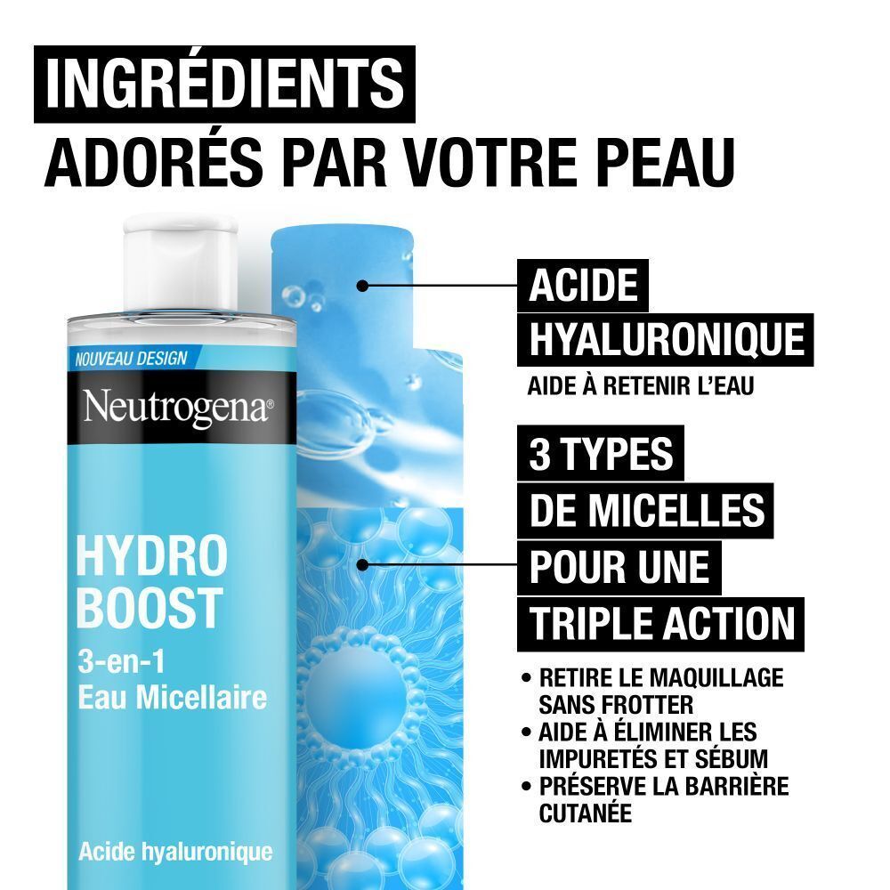 Visage d'une femme. Texte : 94% constatent une peau nettoyée en profondeur après chaque nettoyage.