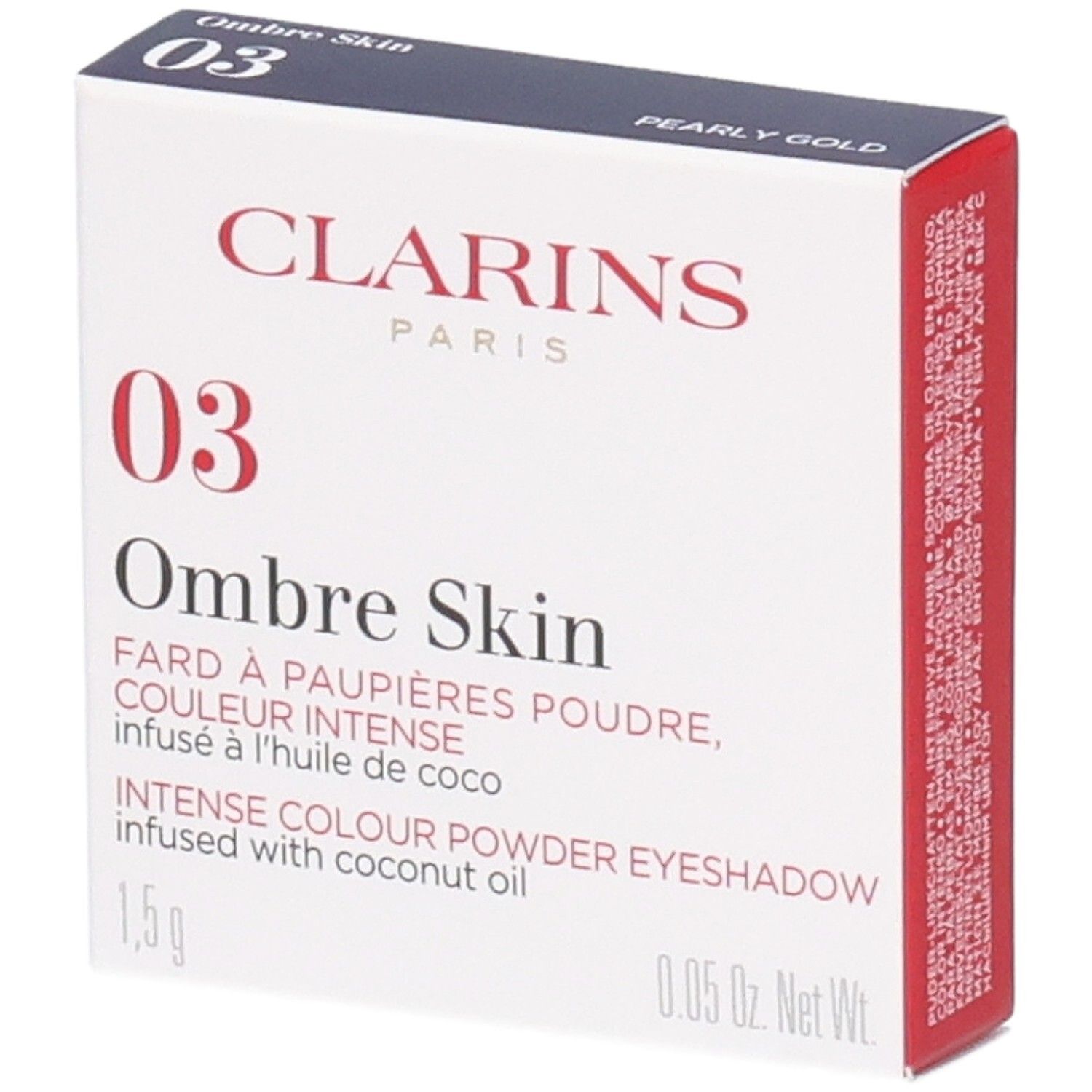 Clarins Ombre Skin Lidschatten 03 Pearly Gold, 1,5g.