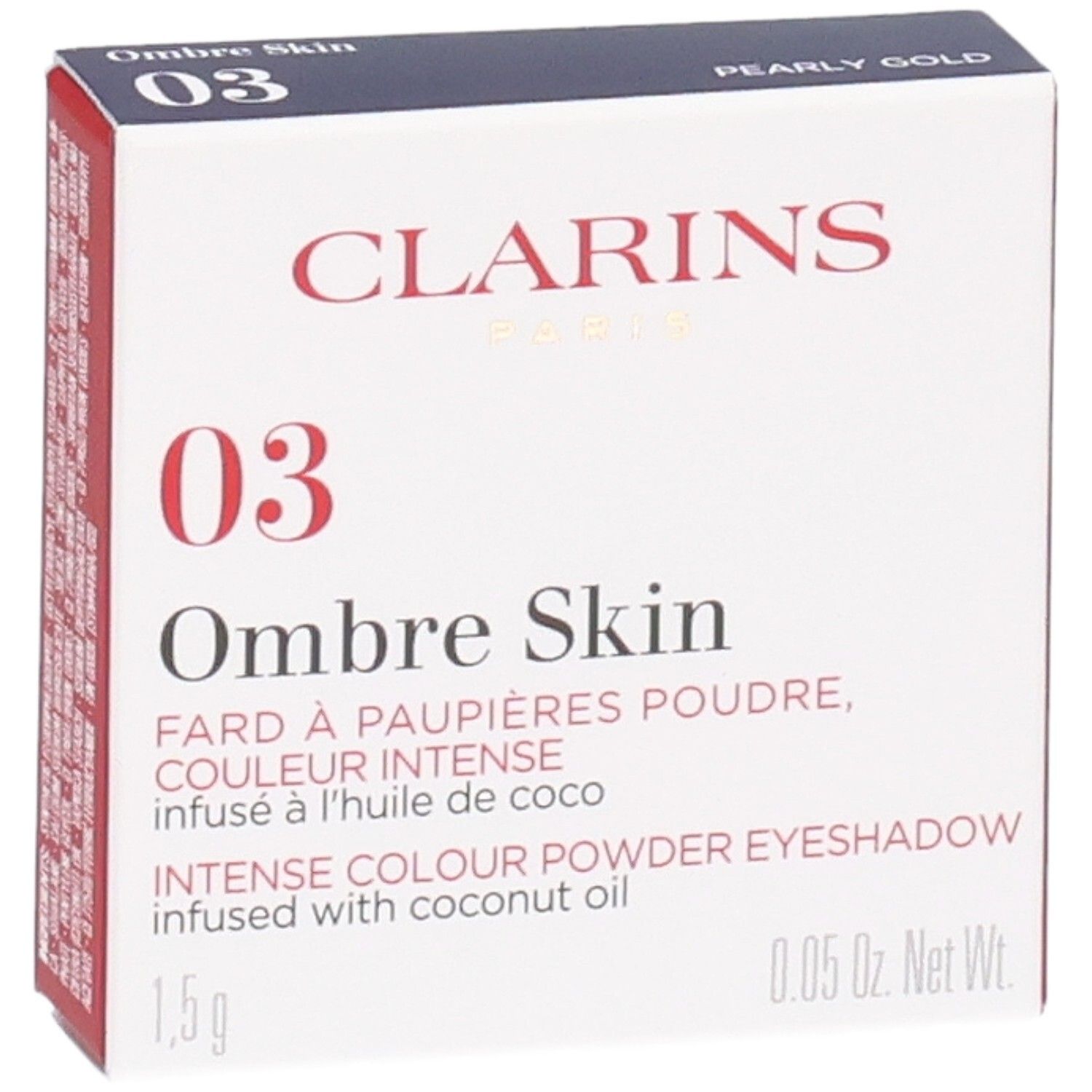 Clarins Ombre Skin Lidschatten 03 Pearly Gold, 1,5g.