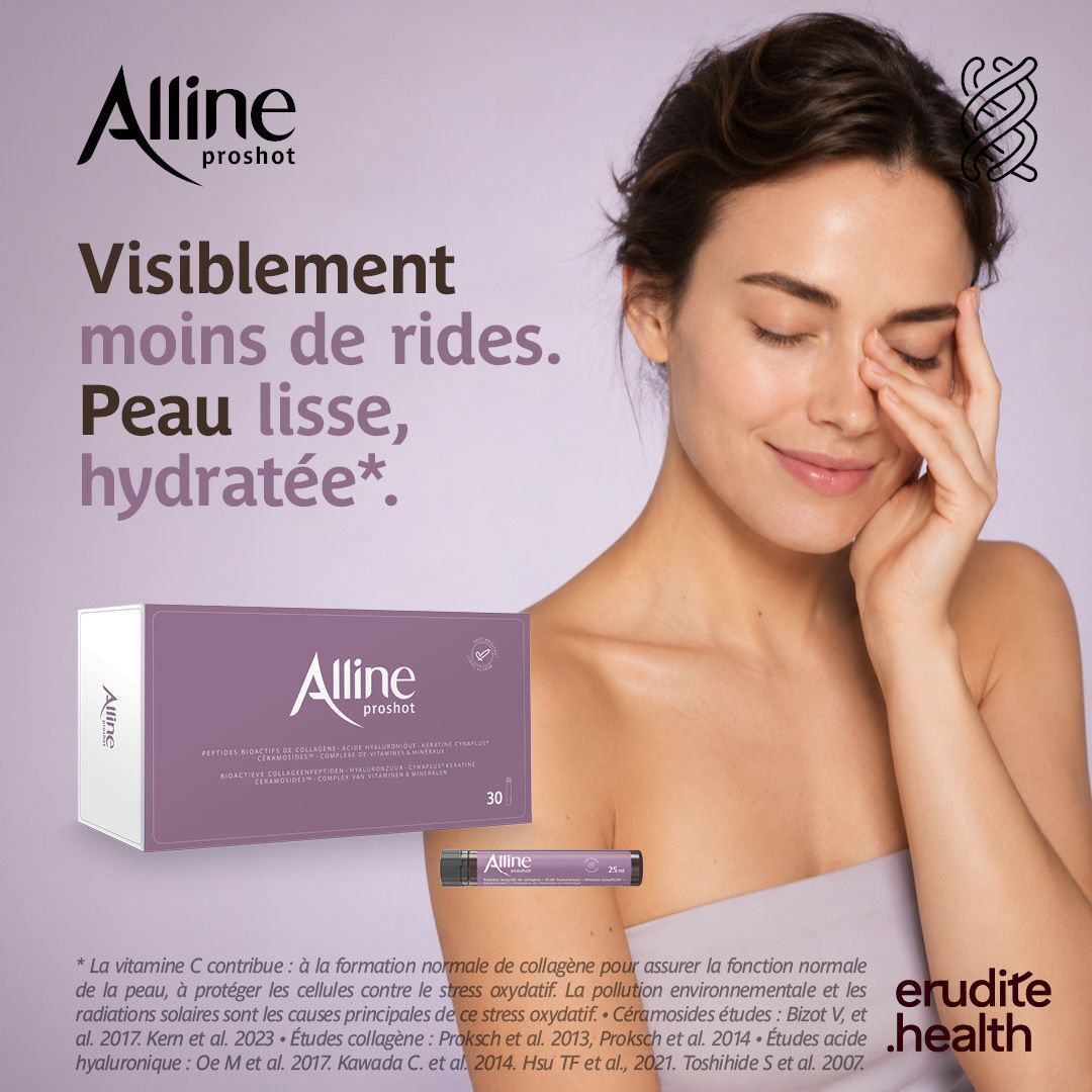 Alline proshot Nahrungsergänzungsmittel für die Haut.