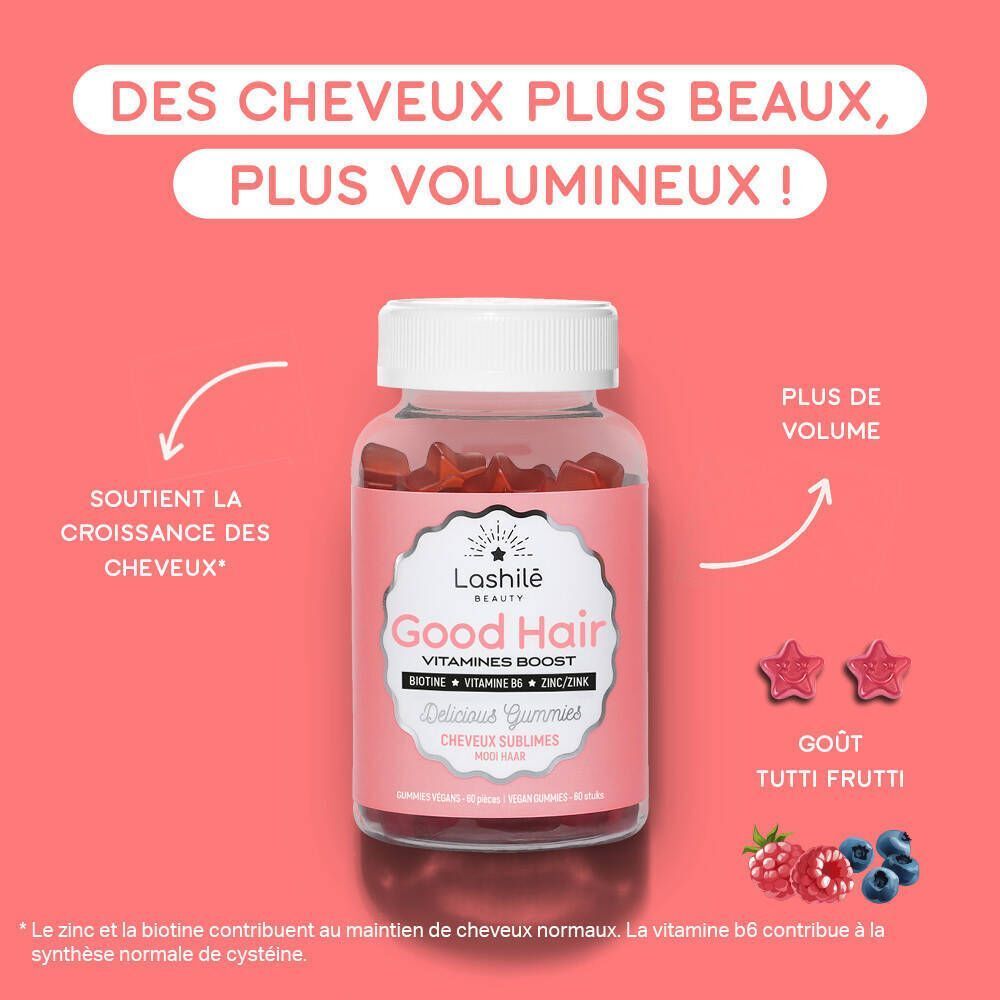 Graphique avec symboles. Texte : Fabriqué en France, Sans gluten, 100% Vegan, Sans colorants artificiels, Flacon recyclable, Sans lactose.