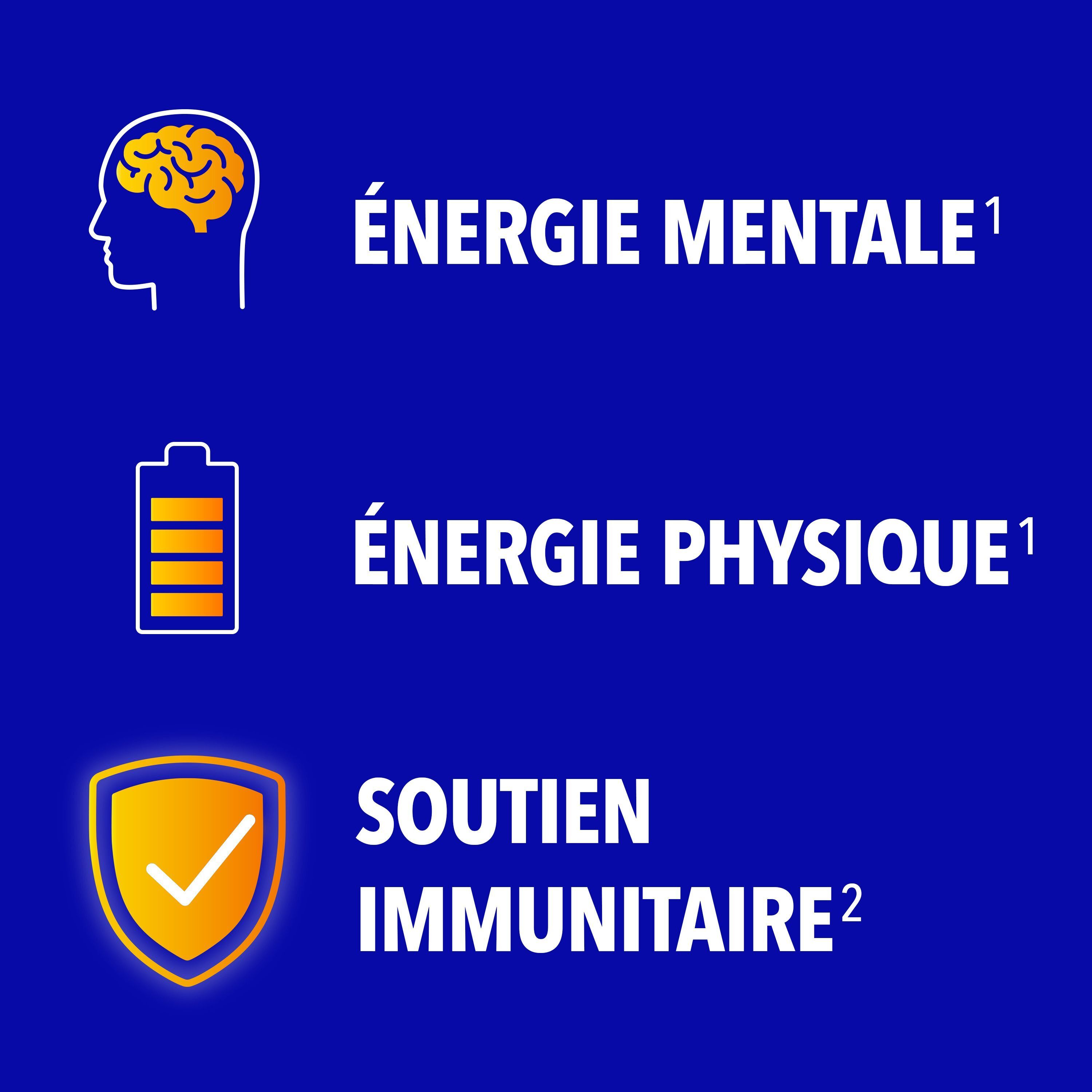 Symboles pour végétarien, sans arôme artificiel, sans gluten et sans lactose. Fond bleu.