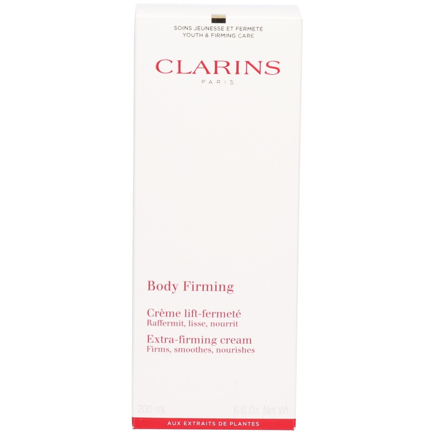 Clarins Body Firming Cream Verpackung Vorderseite