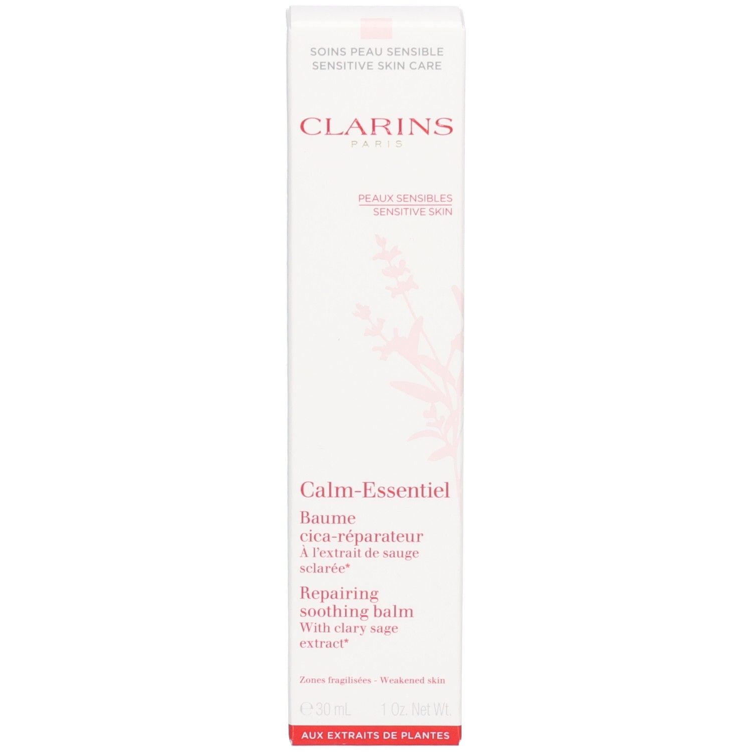 Clarins Calm Essentiel: Reparatur Balsam für empfindliche Haut, 30ml.