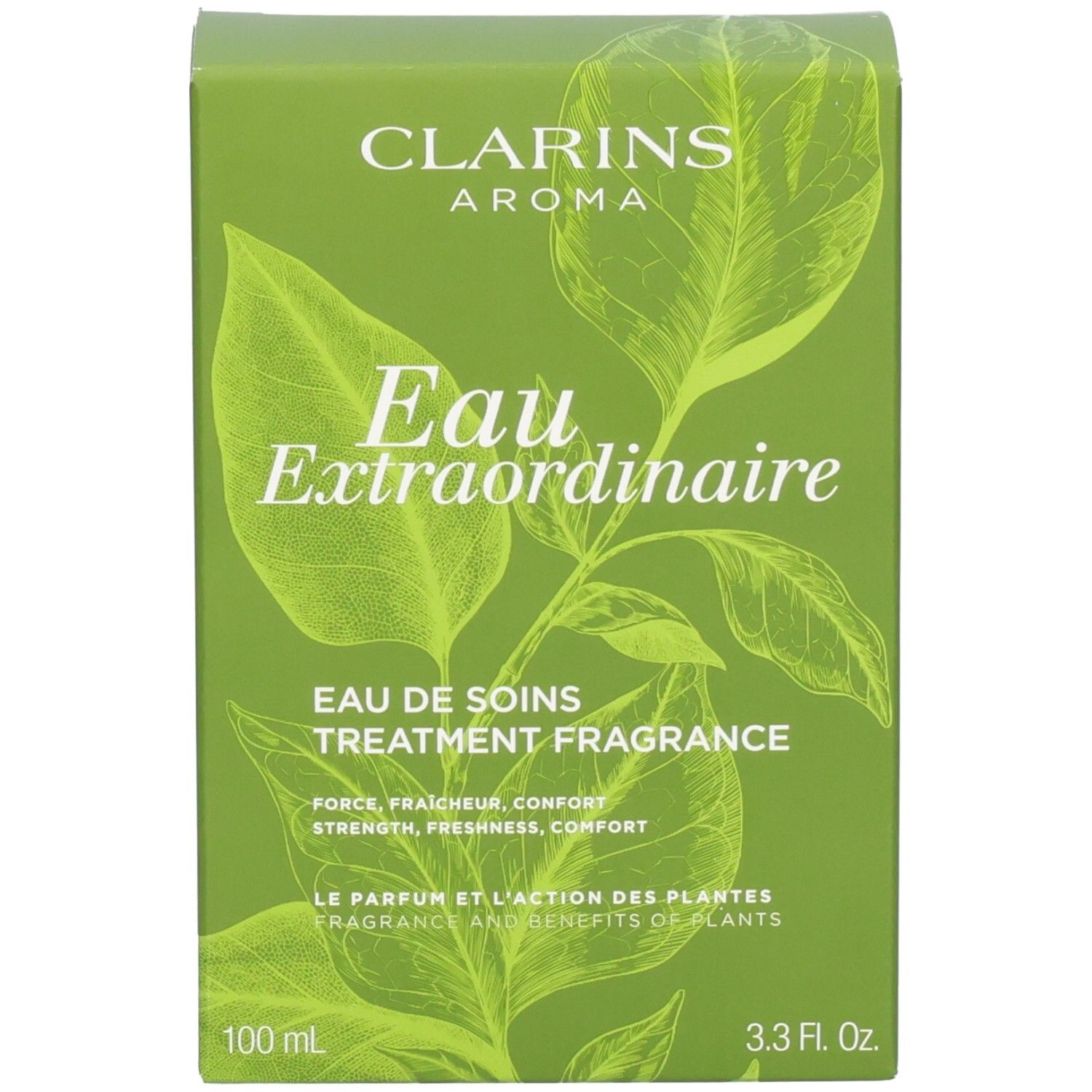 Clarins Eau Extraordinaire Aroma Produktverpackung.