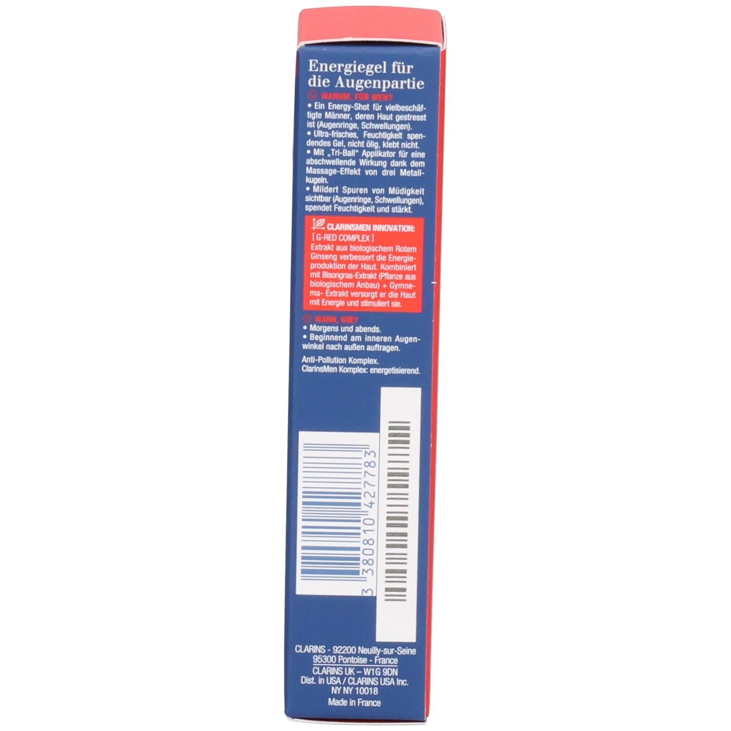 Clarins Men Energiespendendes Augengel