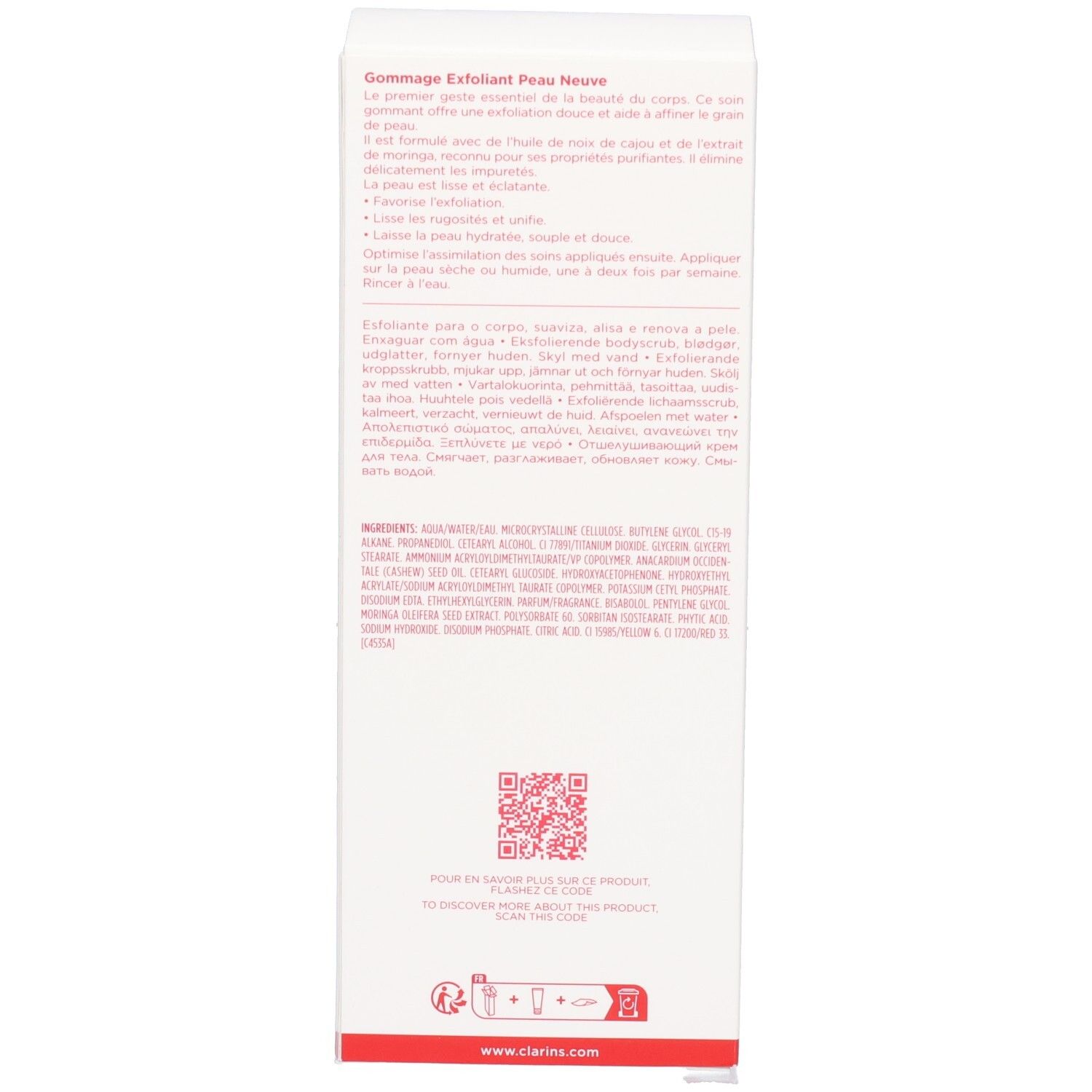 Clarins Peeling „Peau Neuve“