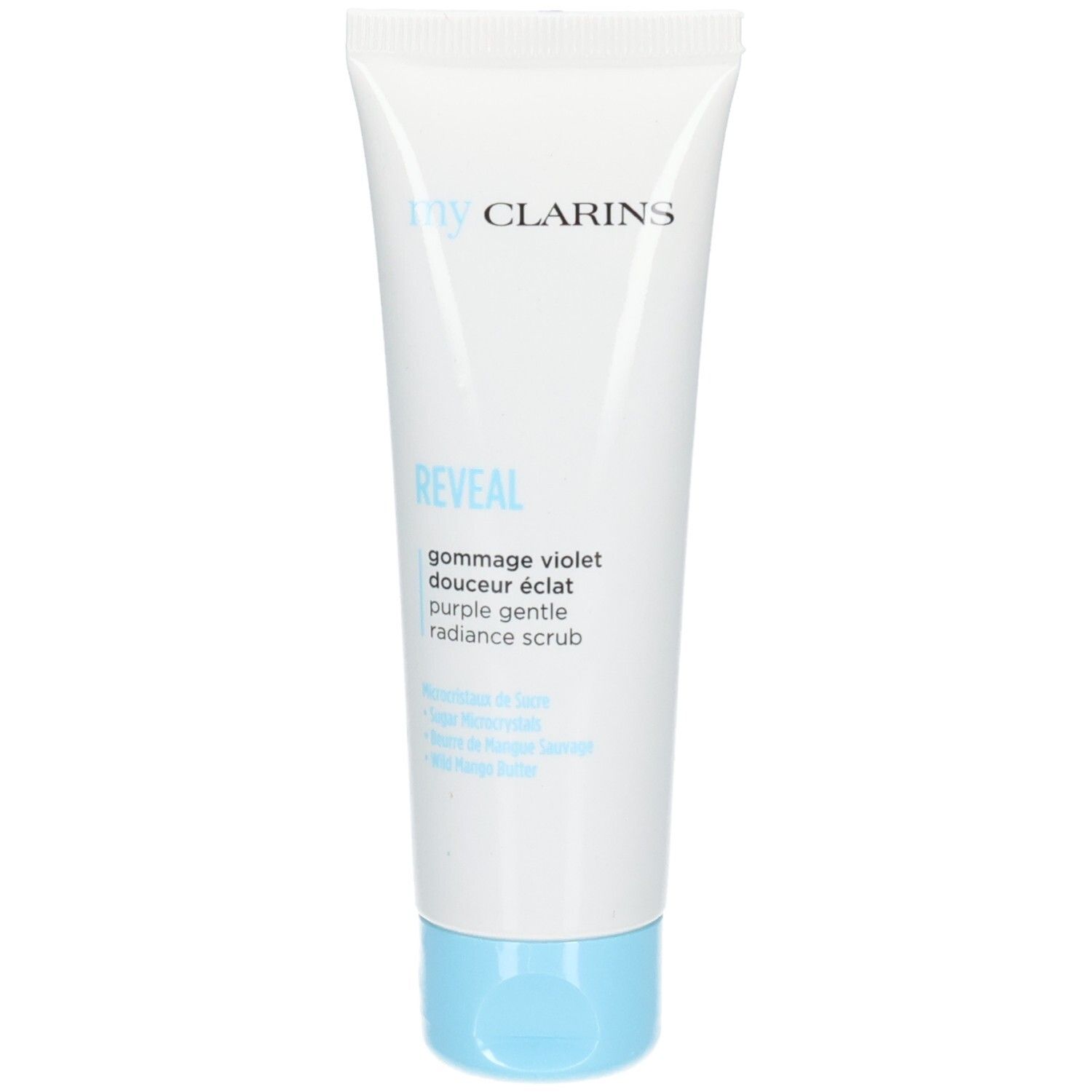 Clarins My Clarins Reveal Purple Sanftes Peeling für strahlende Haut: Produktbild
