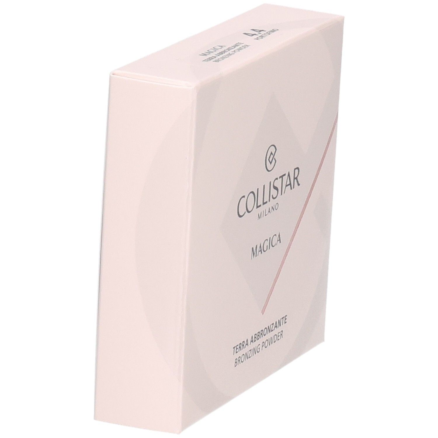 Collistar Magica Poudre Bronzante, 4.4 Portofino. Verpackung von der Seite.