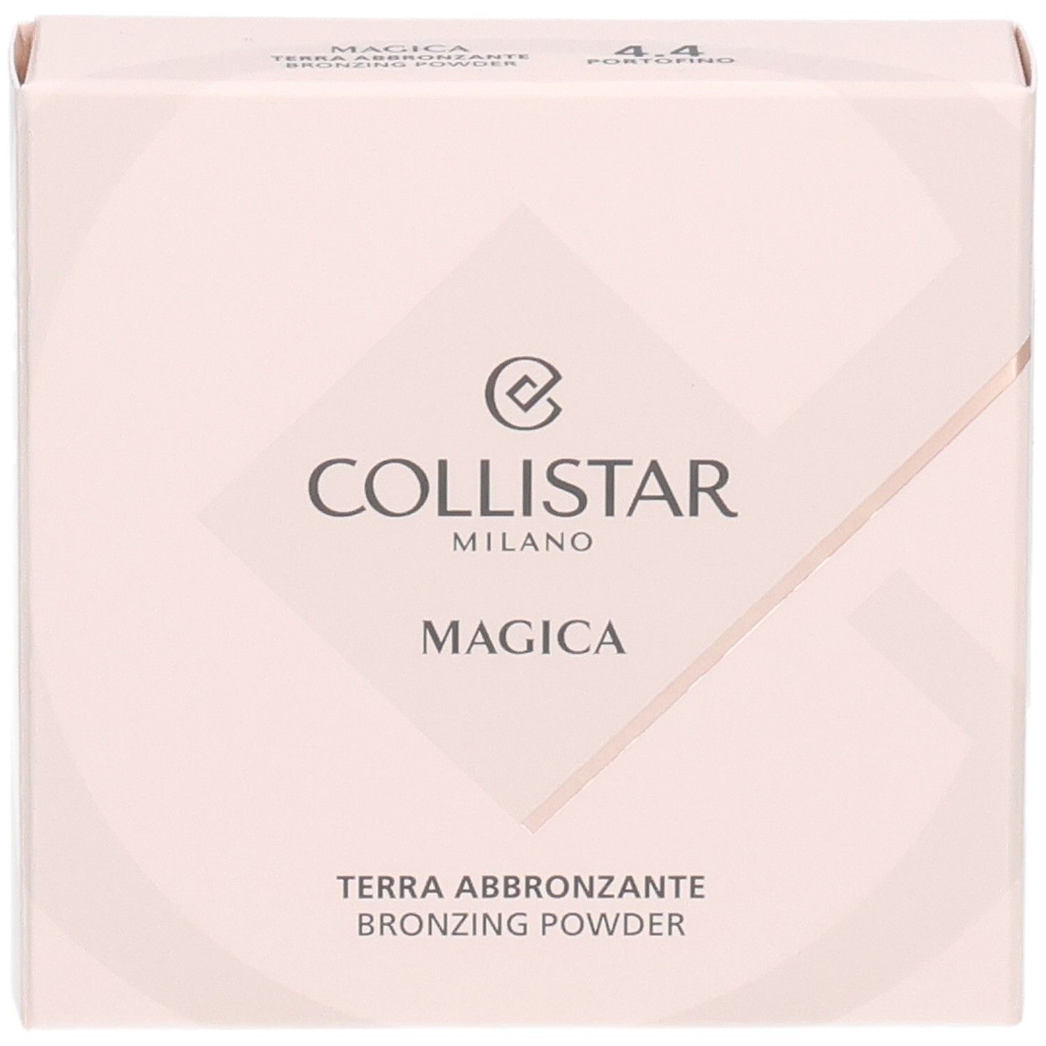 Collistar Magica Poudre Bronzante, 4.4 Portofino. Vorderseite der Verpackung.