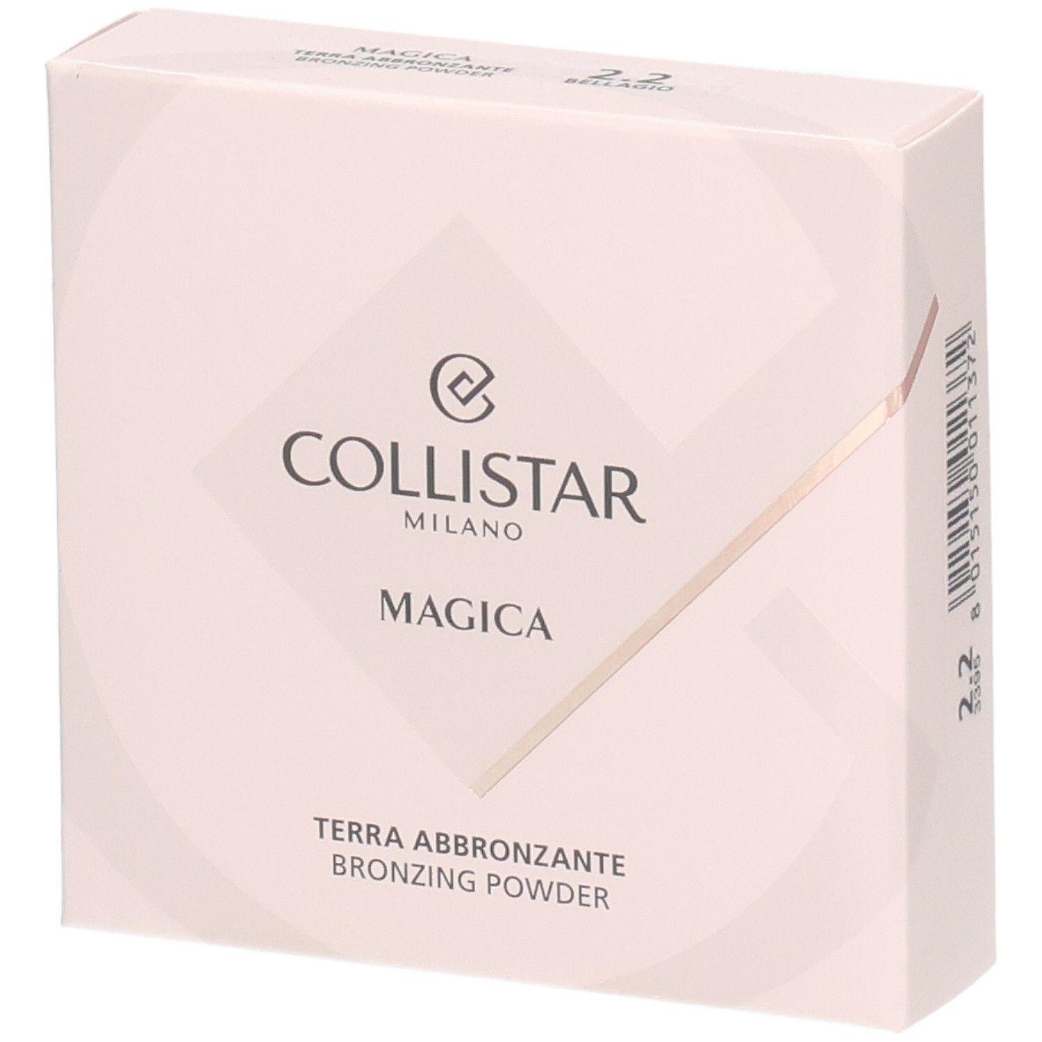 Verpackung von Collistar Magica Poudre Bronzante, Nr. 2.2 Bellagio.