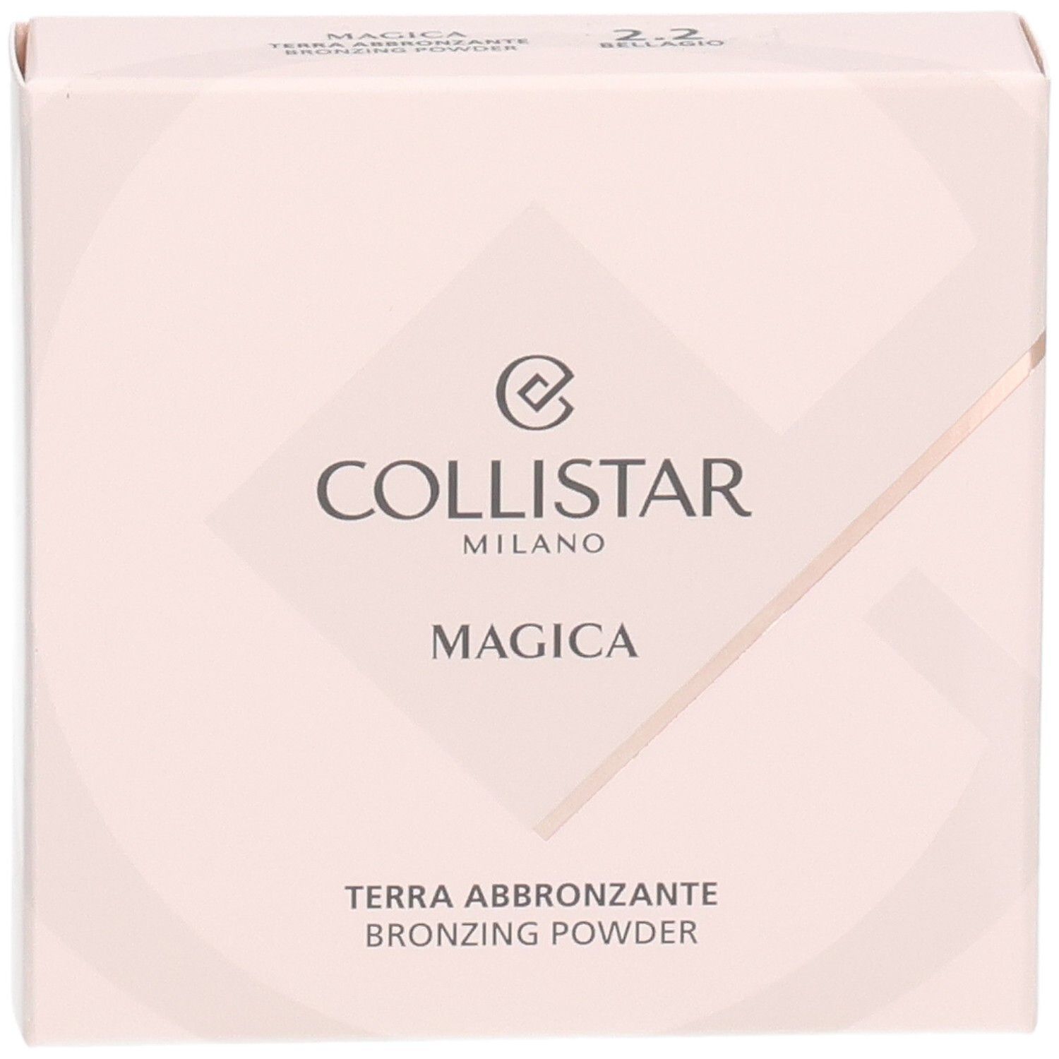 Verpackung von Collistar Magica Poudre Bronzante, Nr. 2.2 Bellagio.