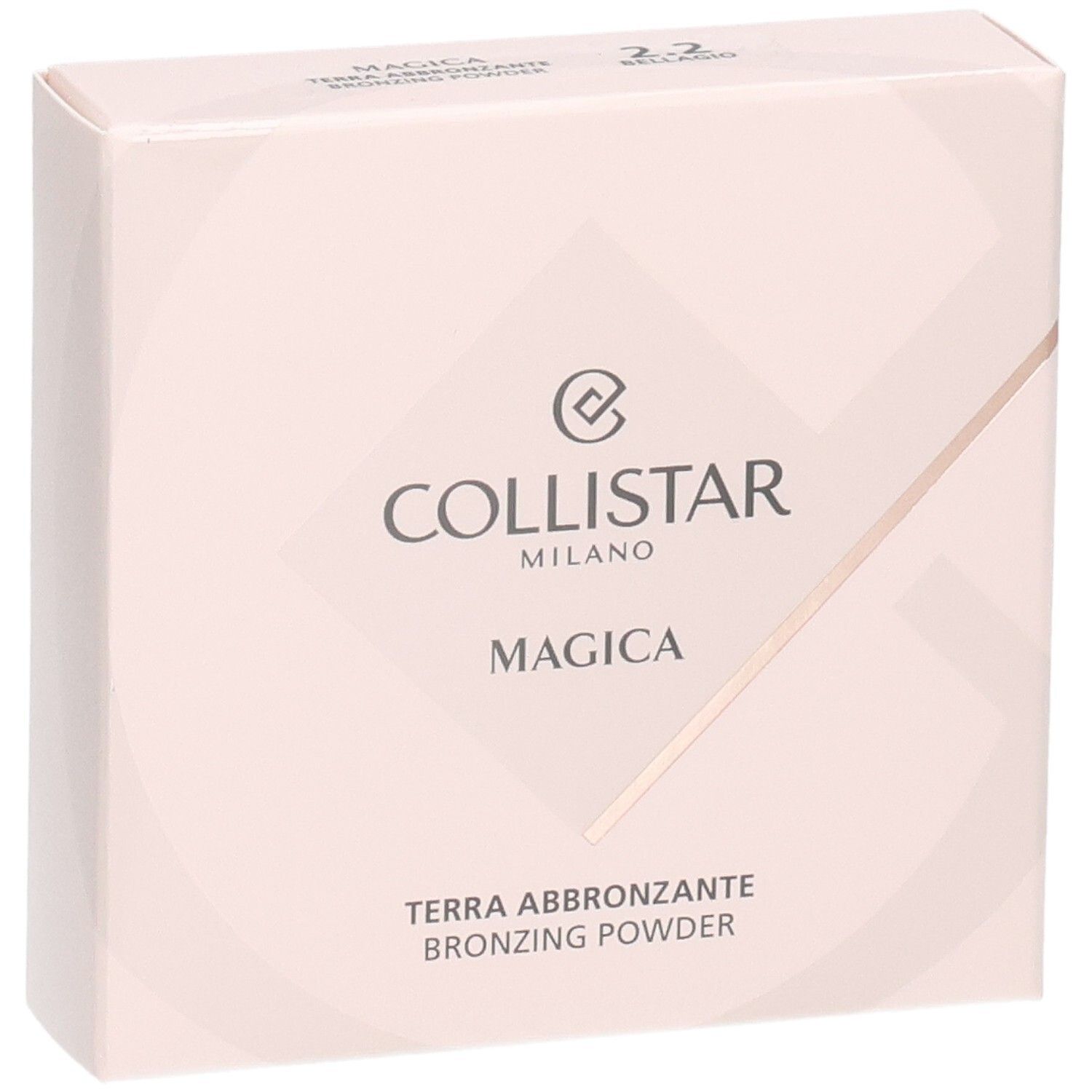 Verpackung von Collistar Magica Poudre Bronzante, Nr. 2.2 Bellagio.