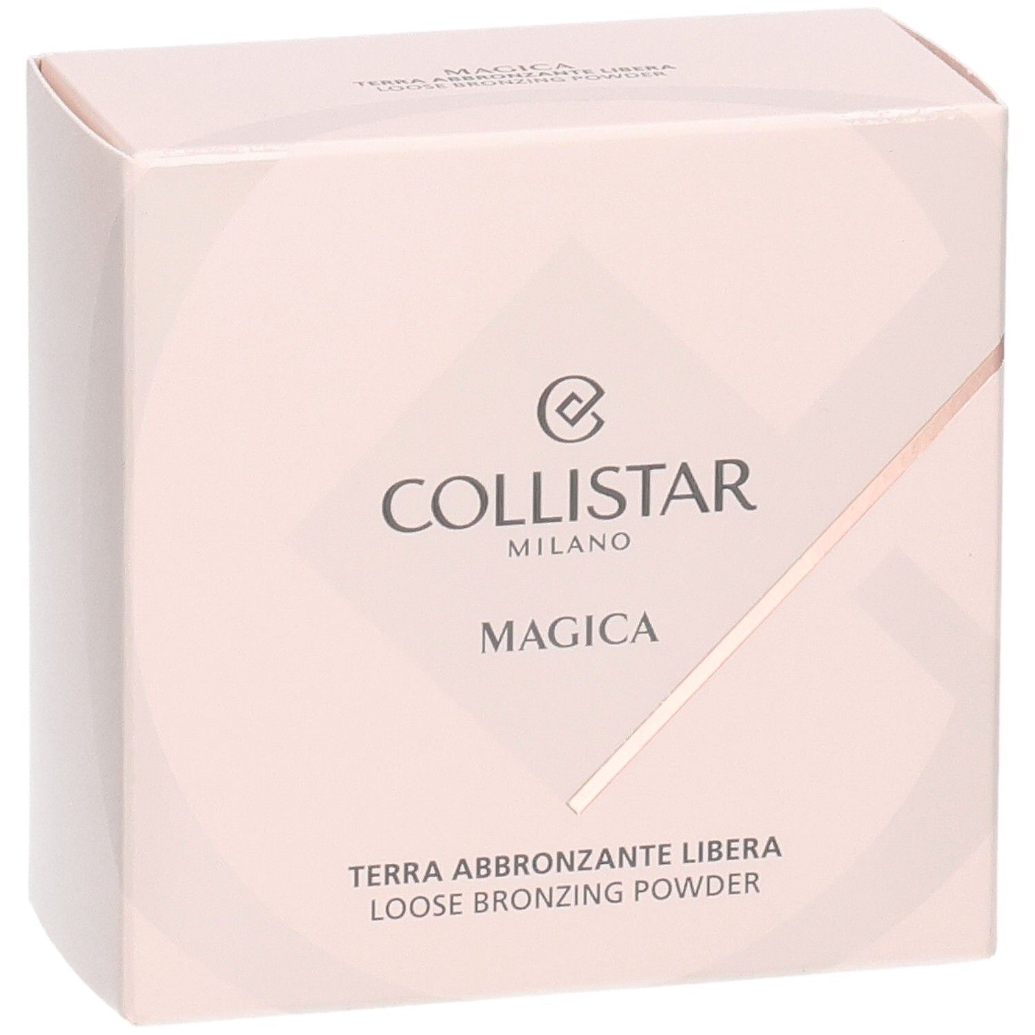 Collistar Magica Poudre Bronzante Libre Verpackung, schräg von vorne.