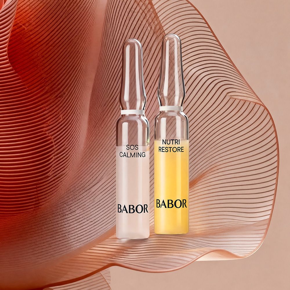 BABOR Nutri Calming Ampullen Serum Konzentrat Set.