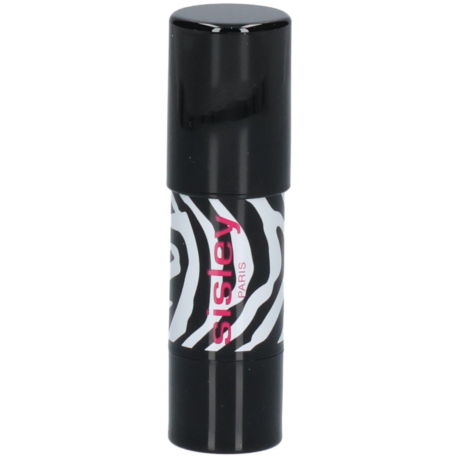 SISLEY PHYTO BLUSH TWIST 02 Fard Crème Fuchsia in schwarzem Gehäuse mit Zebra-Muster.