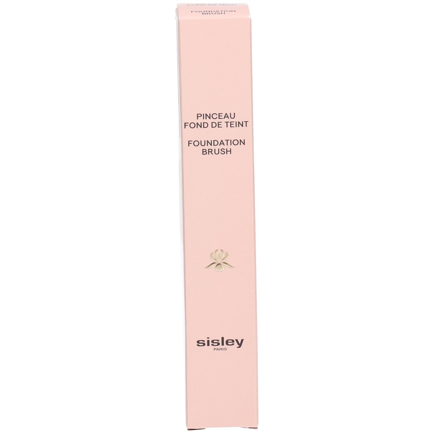 Sisley Foundation Brush Verpackung, rosa, mit Logo.