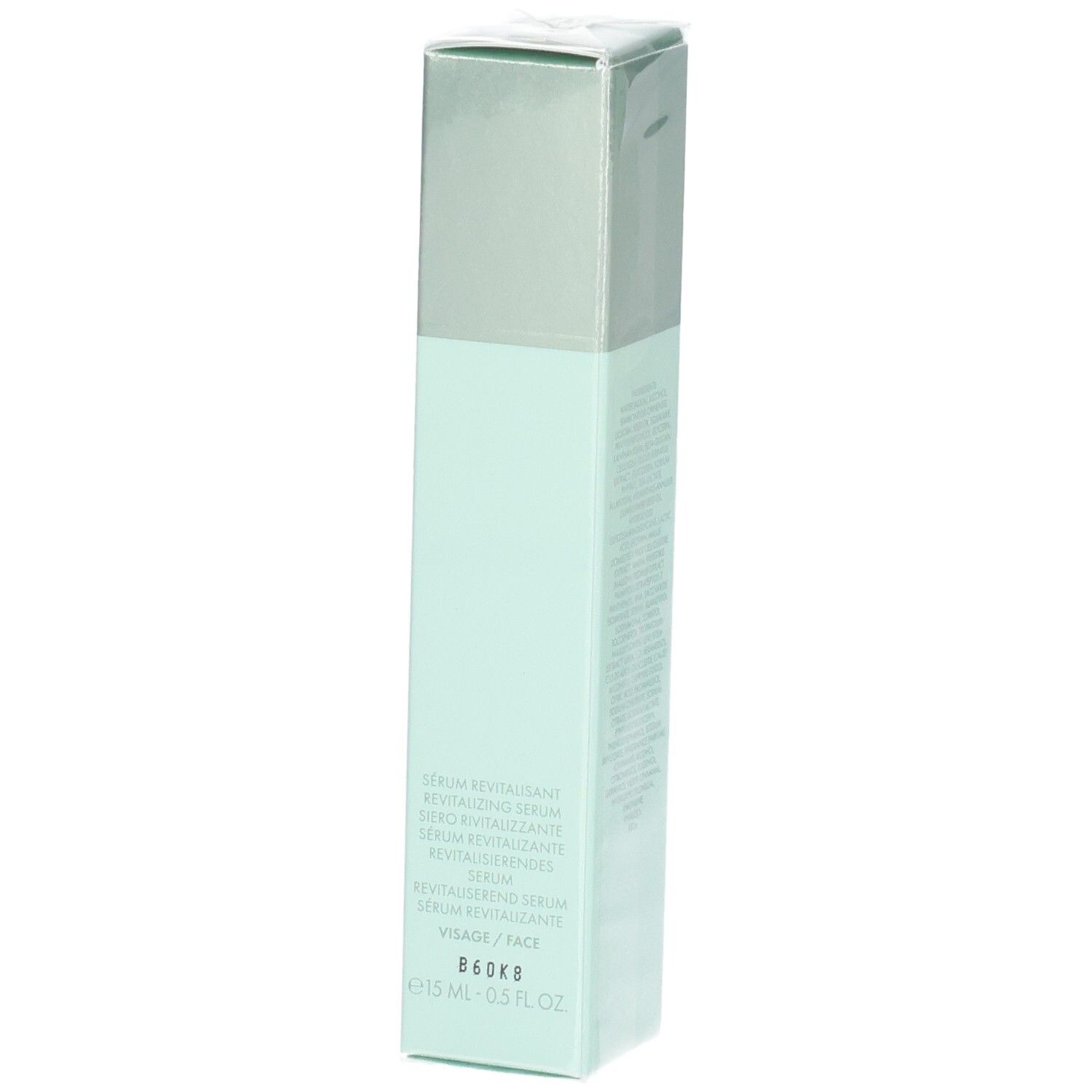 VALMONT Vital B. Serum Verpackung, Vorderseite mit Produktbezeichnung.