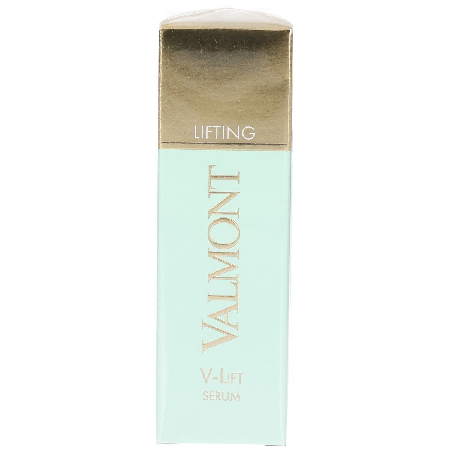 VALMONT V-Lift Serum Faltenreduzierendes Serum, mintgrüne und goldene Verpackung, 30ml.