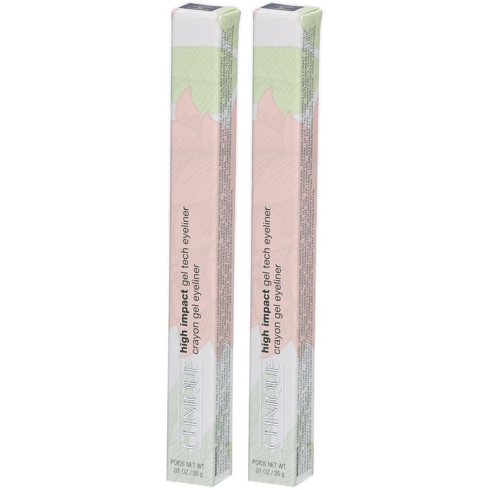 Deux emballages de l'eyeliner High Impact™ Gel Tech.