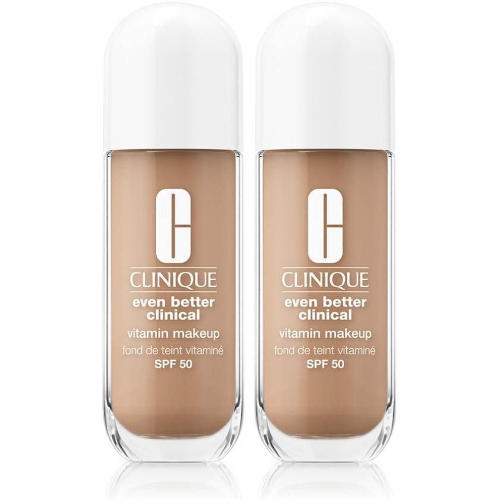 Deux flacons de Clinique Even Better Vitamin Makeup, teinte Medium Cool 3.