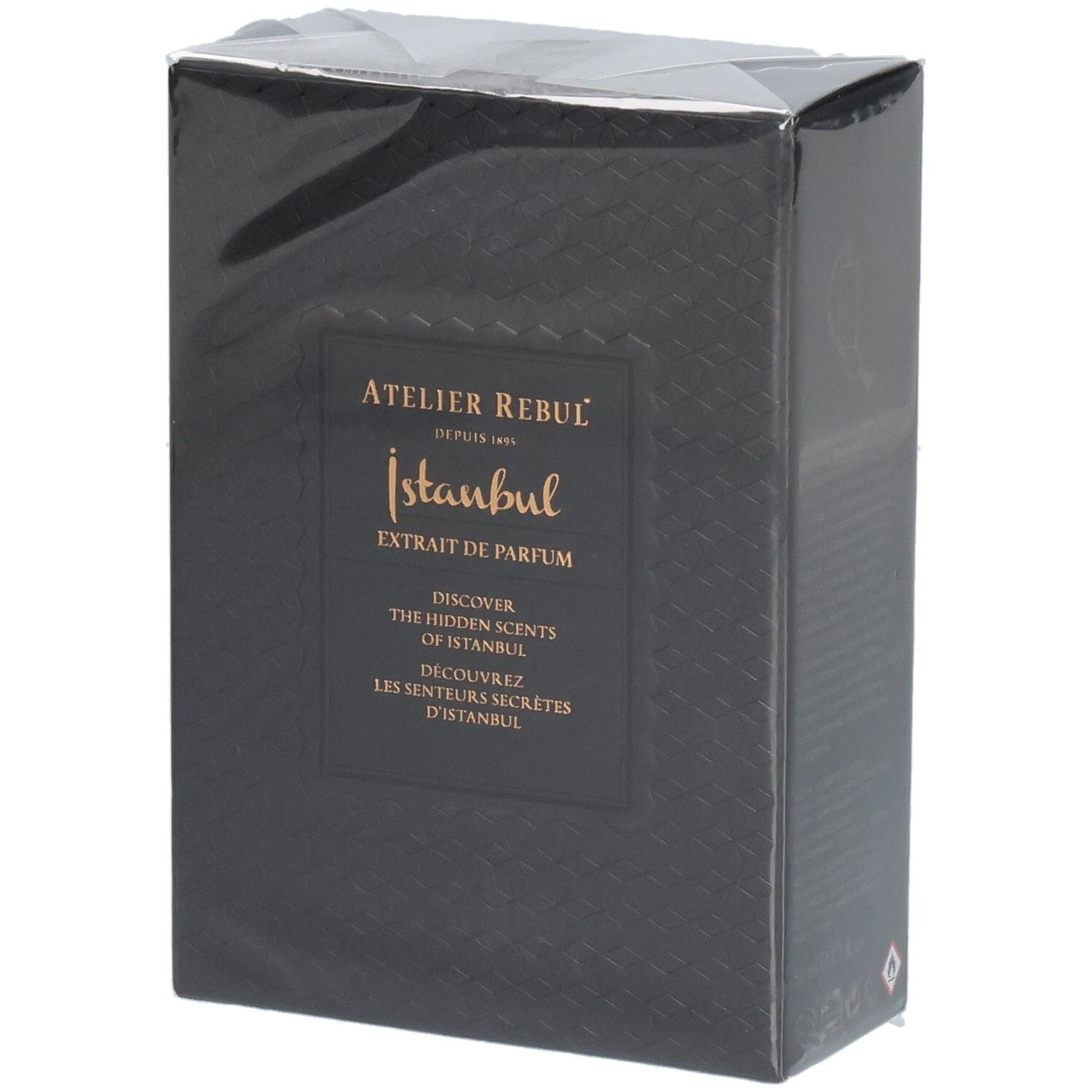 Verpackung von Atelier Rebul Istanbul Extrait de Parfum.