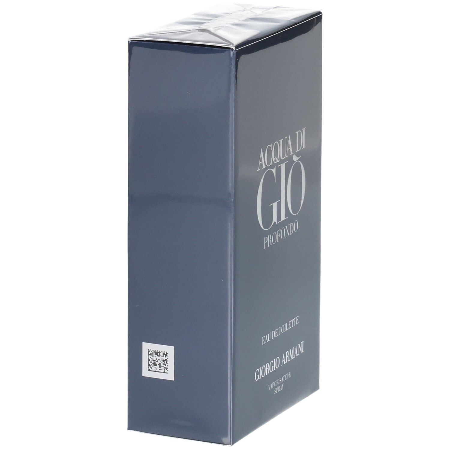 Giorgio Armani Acqua di Gio Profondo Eau de Toilette, 100ml, Rückseite mit Barcode.