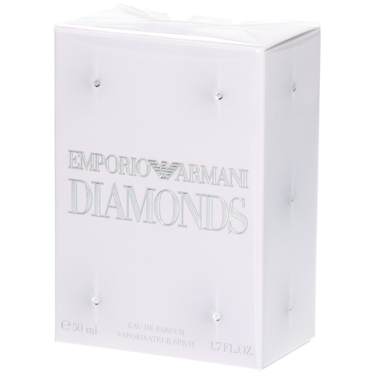 Verpackung von Emporio Armani Diamonds Eau de Parfum, 50 ml.
