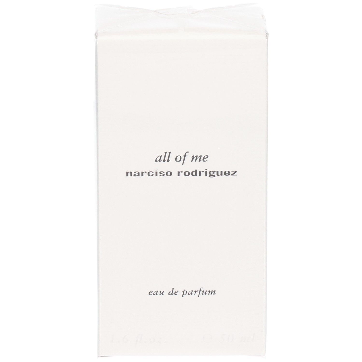 Avant de l'emballage Narciso Rodriguez All of Me Eau de Parfum.