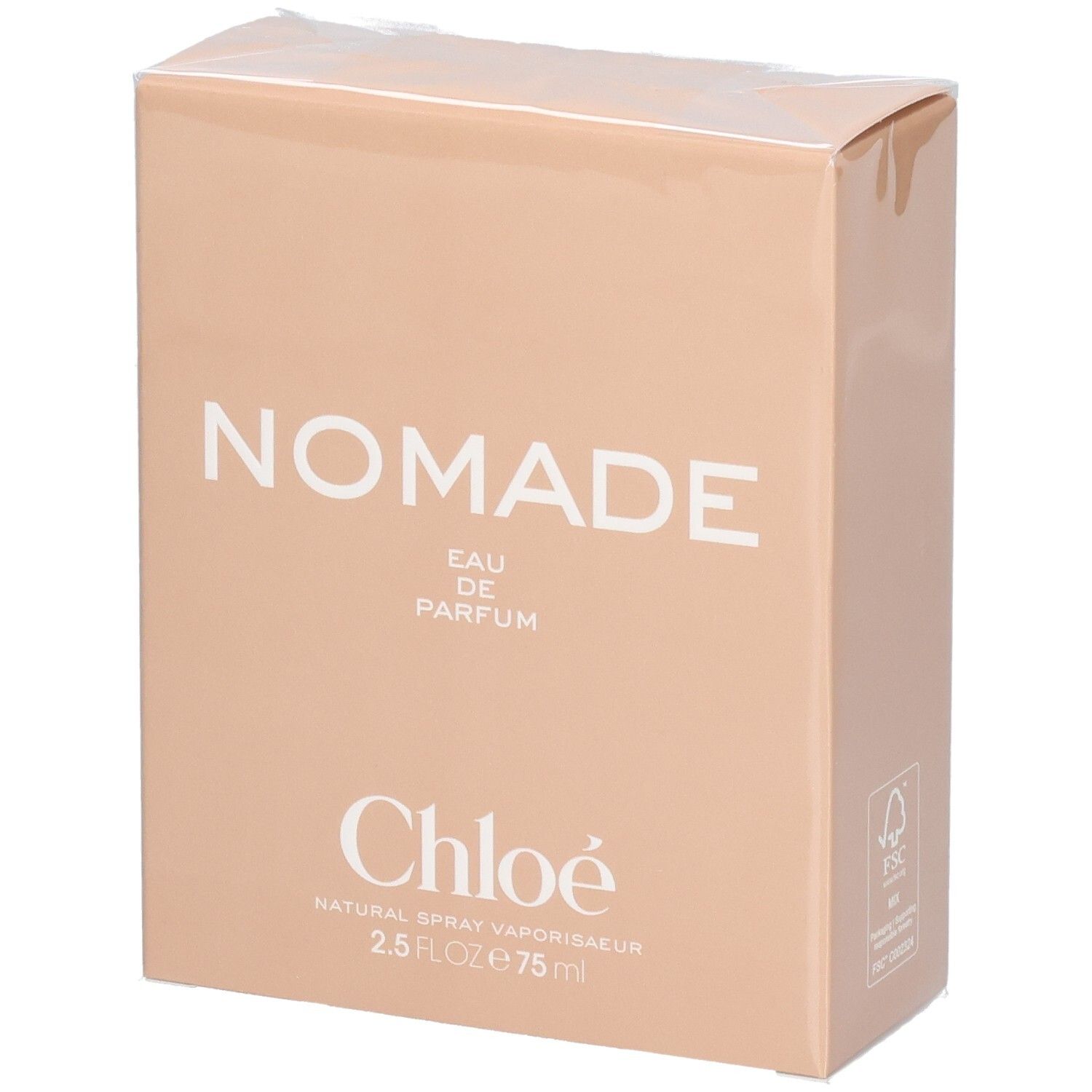 Chloé Nomade Eau de Parfum Kartonverpackung, 75 ml.